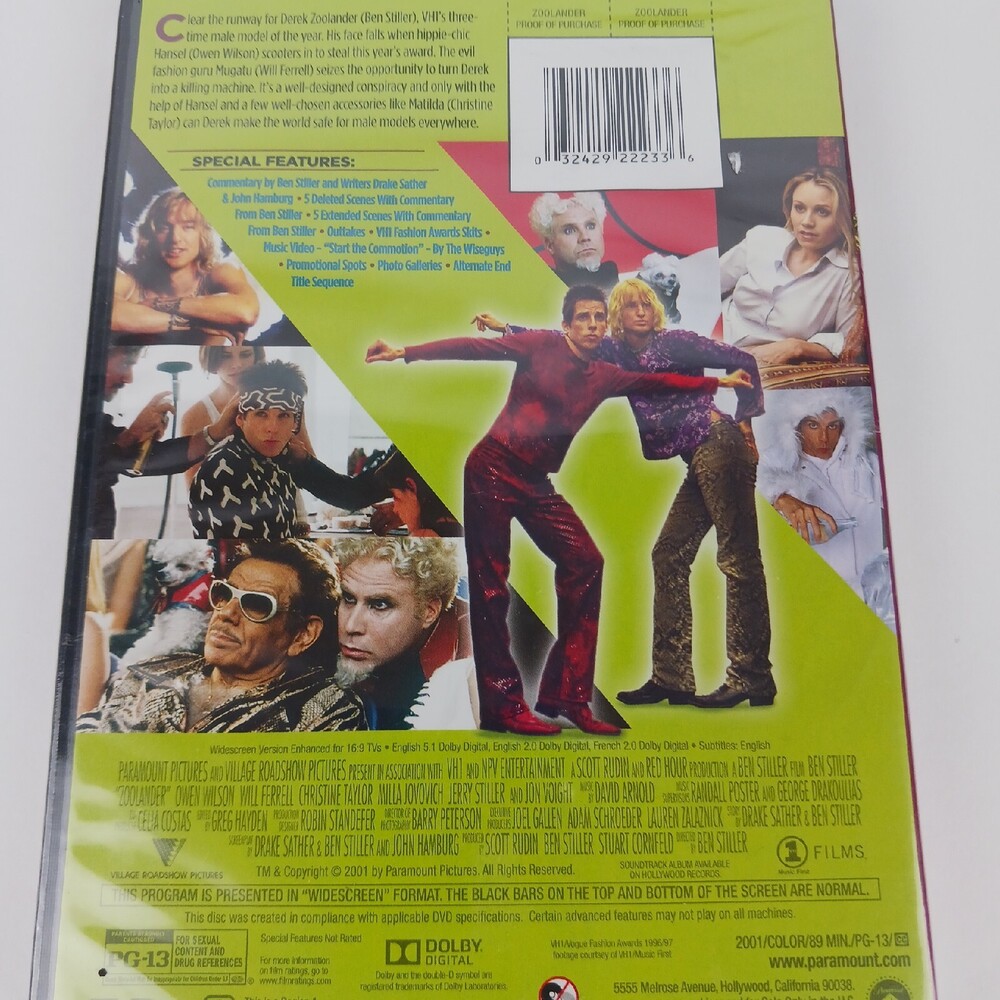 Zoolander (DVD, 2001) - Picture 4 of 7